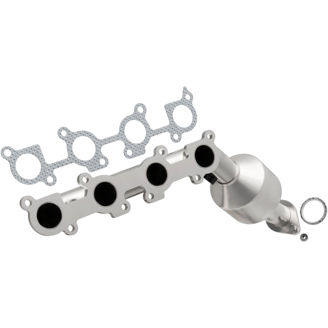 HM Grade Manifold Catalytic Converter MagnaFlow Exhaust Products Catalytic Converter with Integrated Exhaust Manifold  AXOPROS