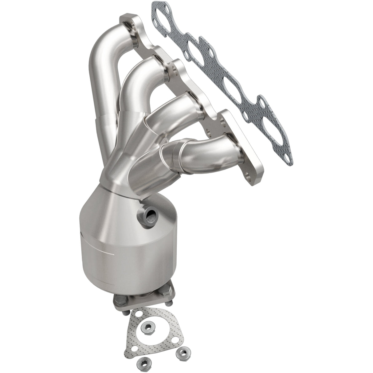HM Grade Manifold Catalytic Converter MagnaFlow Exhaust Products Catalytic Converter with Integrated Exhaust Manifold  AXOPROS