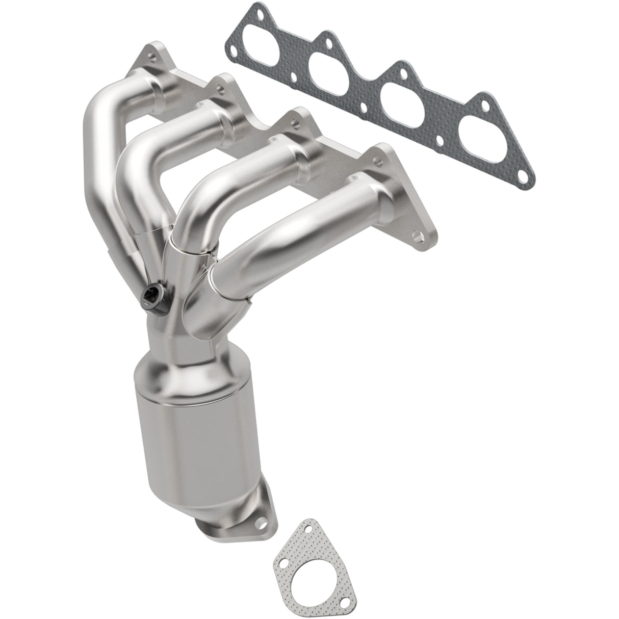HM Grade Manifold Catalytic Converter MagnaFlow Exhaust Products Catalytic Converter with Integrated Exhaust Manifold  AXOPROS