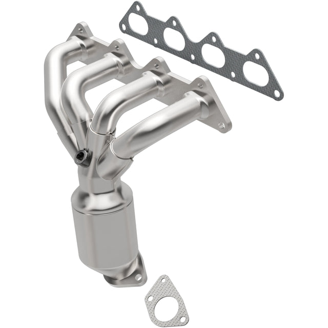 HM Grade Manifold Catalytic Converter MagnaFlow Exhaust Products Catalytic Converter with Integrated Exhaust Manifold  AXOPROS
