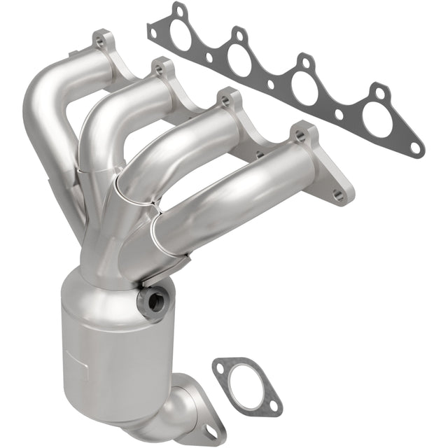 HM Grade Manifold Catalytic Converter MagnaFlow Exhaust Products Catalytic Converter with Integrated Exhaust Manifold  AXOPROS