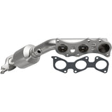 HM Grade Manifold Catalytic Converter MagnaFlow Exhaust Products Catalytic Converter with Integrated Exhaust Manifold  AXOPROS