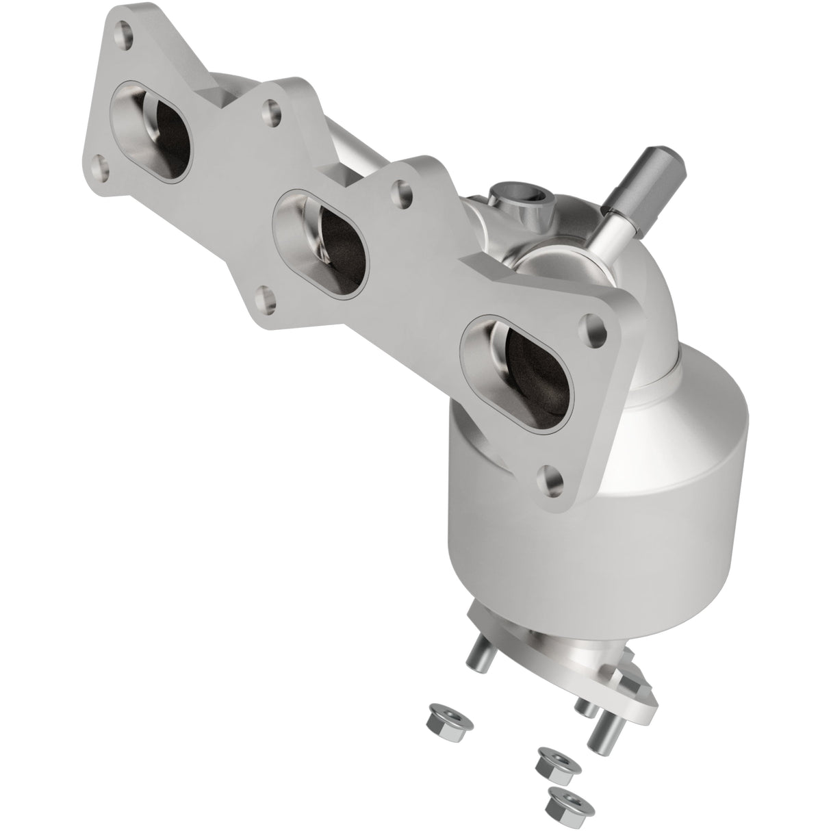 HM Grade Manifold Catalytic Converter MagnaFlow Exhaust Products Catalytic Converter with Integrated Exhaust Manifold  AXOPROS