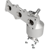HM Grade Manifold Catalytic Converter MagnaFlow Exhaust Products Catalytic Converter with Integrated Exhaust Manifold  AXOPROS