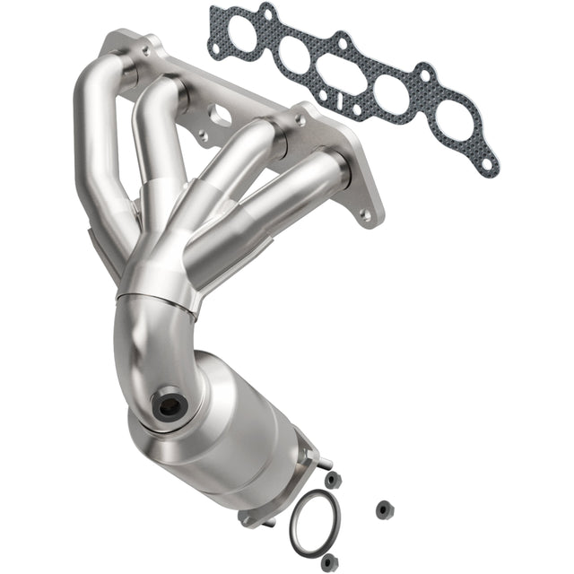 HM Grade Manifold Catalytic Converter MagnaFlow Exhaust Products Catalytic Converter with Integrated Exhaust Manifold  AXOPROS