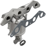 HM Grade Manifold Catalytic Converter MagnaFlow Exhaust Products Catalytic Converter with Integrated Exhaust Manifold  AXOPROS