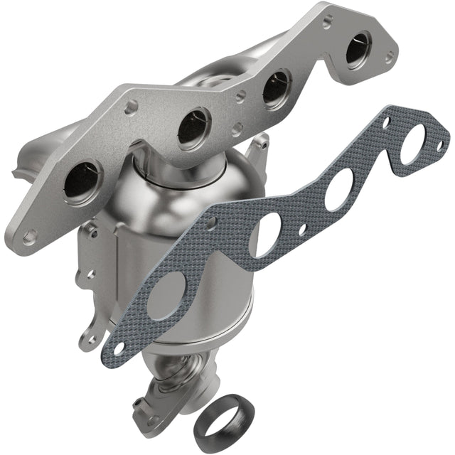 HM Grade Manifold Catalytic Converter MagnaFlow Exhaust Products Catalytic Converter with Integrated Exhaust Manifold  AXOPROS