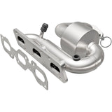 HM Grade Manifold Catalytic Converter MagnaFlow Exhaust Products Catalytic Converter with Integrated Exhaust Manifold  AXOPROS