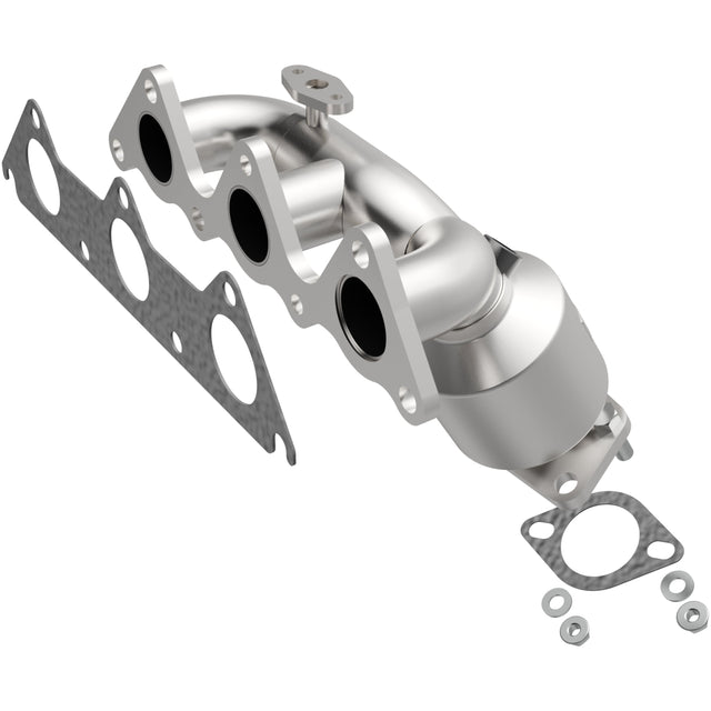 HM Grade Manifold Catalytic Converter MagnaFlow Exhaust Products Catalytic Converter with Integrated Exhaust Manifold  AXOPROS