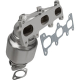 HM Grade Manifold Catalytic Converter MagnaFlow Exhaust Products Catalytic Converter with Integrated Exhaust Manifold  AXOPROS
