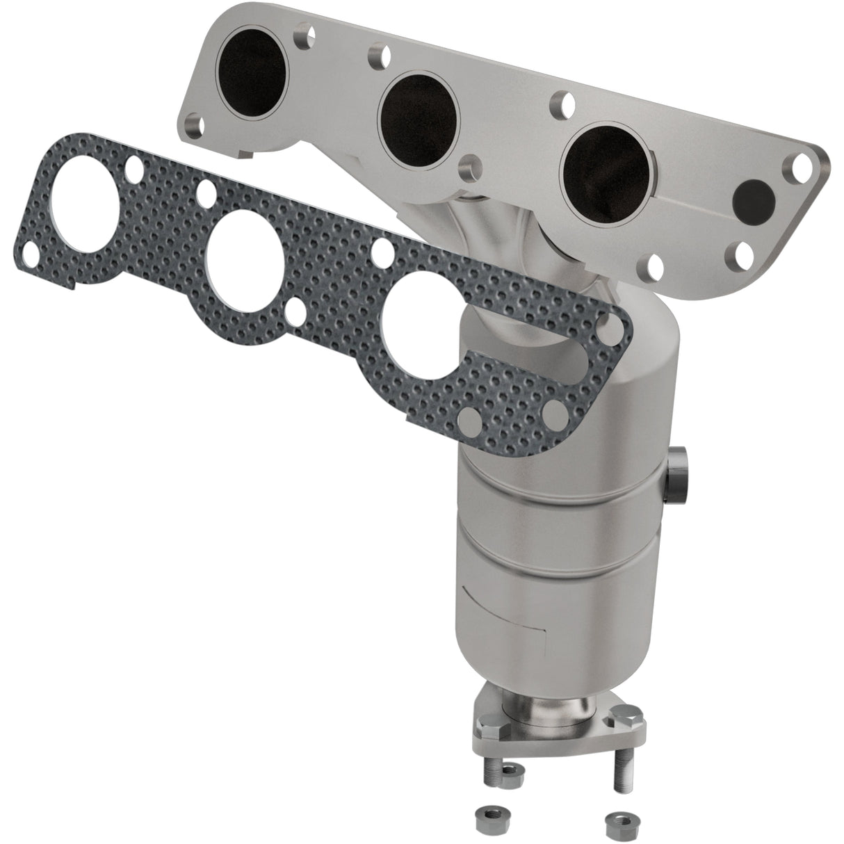 HM Grade Manifold Catalytic Converter MagnaFlow Exhaust Products Catalytic Converter with Integrated Exhaust Manifold  AXOPROS