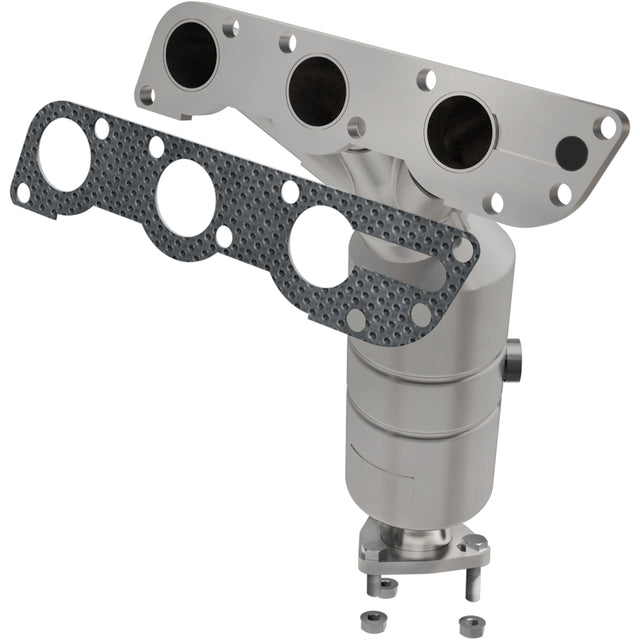 HM Grade Manifold Catalytic Converter MagnaFlow Exhaust Products Catalytic Converter with Integrated Exhaust Manifold  AXOPROS