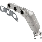 HM Grade Manifold Catalytic Converter MagnaFlow Exhaust Products Catalytic Converter with Integrated Exhaust Manifold  AXOPROS