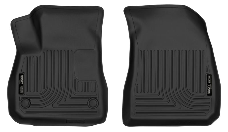 Husky Liners 2016+ Chevrolet Malibu X-Act Contour Black Front Floor Liners Husky Liners Floor Mats - Rubber  AXOPROS