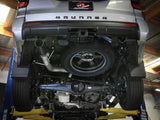 aFe 2025 Toyota 4-Runner 2.5in to 3in SS-304 Cat-Back Exhaust w/ Black Tip aFe Catback  AXOPROS