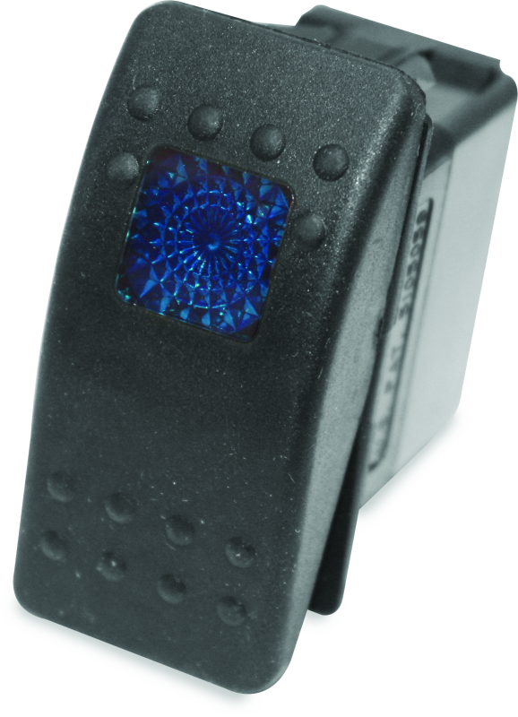 DragonFire Racing Lighted Switch On/Off Rocker Switch Blue Lite DragonFire Racing Relays  AXOPROS
