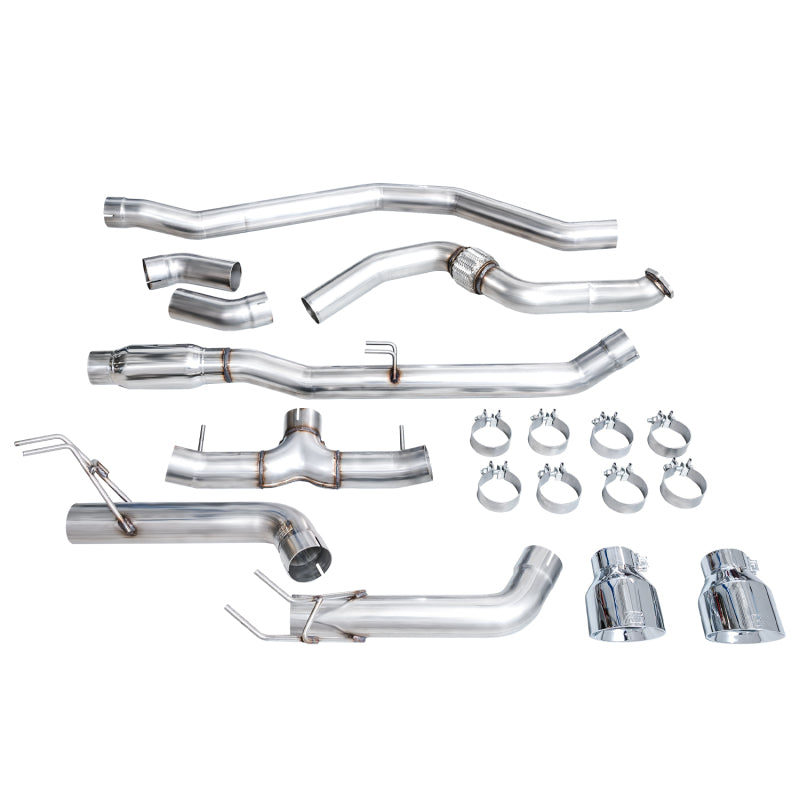 AWE Tuning 22+ Honda Civic Si/Acura Integra Track Edition Catback Exhaust - Dual Chrome Silver Tips AWE Tuning Catback  AXOPROS