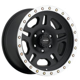 La Paz Satin Black Machined 17x8.5 6x5.5 4.75BS Offset 0mm Cap P/N 502942500 Pro Comp Wheel  AXOPROS