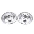 Power Stop 91-95 Toyota MR2 Rear Evolution Drilled & Slotted Rotors - Pair PowerStop Brake Rotors - Slot & Drilled  AXOPROS