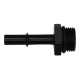 DeatschWerks 10AN ORB Male to 3/8in Male EFI Quick Connect Adapter - Anodized Matte Black DeatschWerks Fuel Components Misc  AXOPROS
