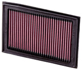 K&N 08-10 Kawasaki EX250R Ninja Replacement Air Filter K&N Engineering Air Filters - Direct Fit  AXOPROS