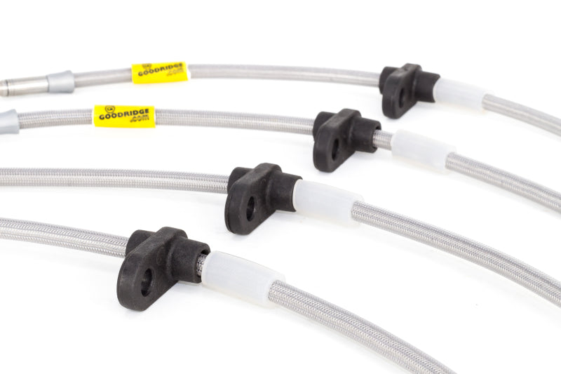 Goodridge 97-01 Honda Prelude (Base Model) Stainless Steel Brake Line Kit Goodridge Brake Line Kits  AXOPROS