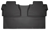 Husky Liners 14-15 Toyota Tundra CrewMax Cab Pickup Weatherbeater Black 2nd Seat Floor Liners Husky Liners Floor Mats - Rubber  AXOPROS