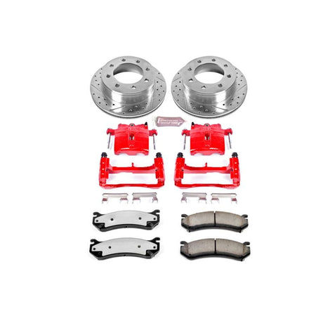 PowerStop Power Stop 08-13 GMC Yukon XL 2500 Rear Z36 Truck&Tow Kit w/Cals Brake Kits - Performance D&S aftermarket performance part