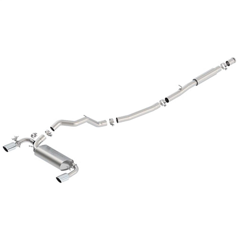 Ford Racing 2016-2017 Focus RS Active Sport Cat-Back Exhaust System w/ Polished Tips Ford Racing Catback  AXOPROS