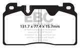 EBC 12+ Audi Q5 2.0 Turbo (Brembo) Greenstuff Front Brake Pads EBC Brake Pads - Performance  AXOPROS