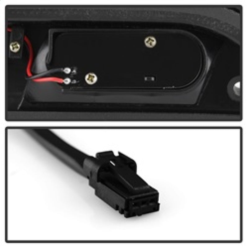 xTune 15-17 Ford F-150 (Not LED Brake/BLIS Tail Compat.)LED 3RD Brake Lght Blk BKL-JH-FF15015-LED-BK SPYDER Brake Lights  AXOPROS