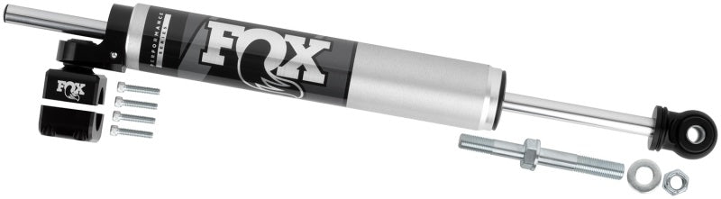 Fox 2007+ Jeep JK 2.0 Performance Series 8.2in. TS Stabilizer 1-3/8in Tie Rod Clamp FOX Steering Stabilizer  AXOPROS