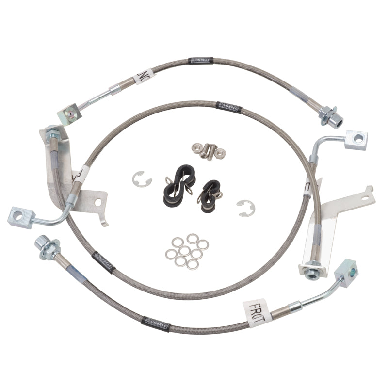 Russell Performance 99-04 Ford Mustang Cobra (with IRS) Brake Line Kit Russell Brake Line Kits  AXOPROS