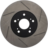StopTech Power Slot Slotted 99-08 Acura TL (STD Caliper) / 01-03 CL / 04-09 TSX Front Left Rotor Stoptech Brake Rotors - Slotted  AXOPROS