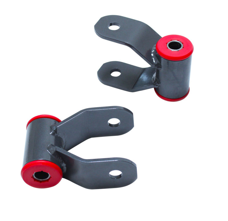 MaxTrac 04-18 Nissan Titan 2WD/4WD 1in Rear Lift Shackles Maxtrac Shackle Kits  AXOPROS