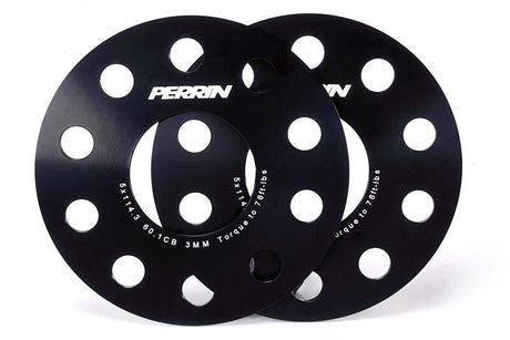 Perrin Performance PERRIN 23-26 Toyota GR Corolla 60.1mm CB / 5x114.3 BP Wheel Spacers - 3mm Wheel Spacers & Adapters aftermarket performance part