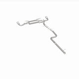 MagnaFlow 10-12 Mazda 3 L4 2.5L Hatchback Split Rear Exit Stainless Cat Back Performance Exhaust Magnaflow Catback  AXOPROS