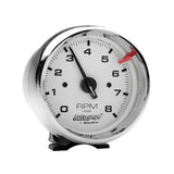 Autometer Autogage 3-3/4in White 8000 RPM Pedestal Mount Tachometer AutoMeter Gauges  AXOPROS