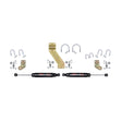 Skyjacker 66-77 Ford Bronco 4WD Black MAX Dual Stabilizer Kit w/ Black Cylinders Skyjacker Steering Dampers  AXOPROS