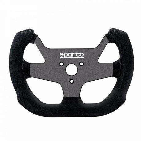 Sparco F10A Suede Black Steering Wheel SPARCO Steering Wheels  AXOPROS