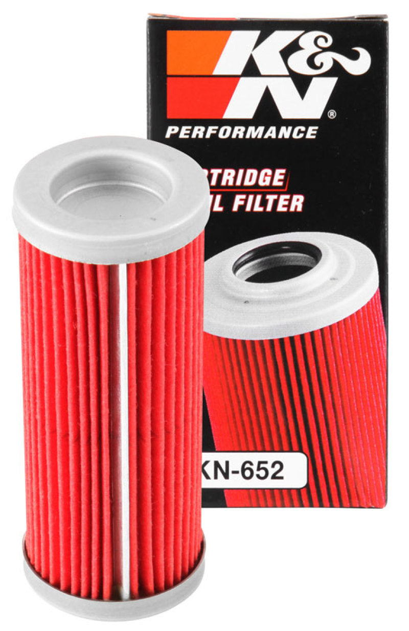 K&N 1.313in OD x 3.438in H Oil Filter K&N Engineering Oil Filters  AXOPROS