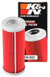 K&N 1.313in OD x 3.438in H Oil Filter K&N Engineering Oil Filters  AXOPROS