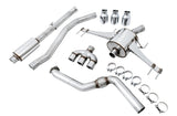 AWE Tuning 2017+ Honda Civic Type R Touring Edition Exhaust w/Front & Mid Pipes - Chrome Silver Tips AWE Tuning Catback  AXOPROS