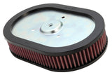K&N 10-12 Harley Davidson FLHXSE/FLSTSE / 11-12 FLHTCUSE / 11 FLTRUSE Replacement Air Filter K&N Engineering Air Filters - Direct Fit  AXOPROS