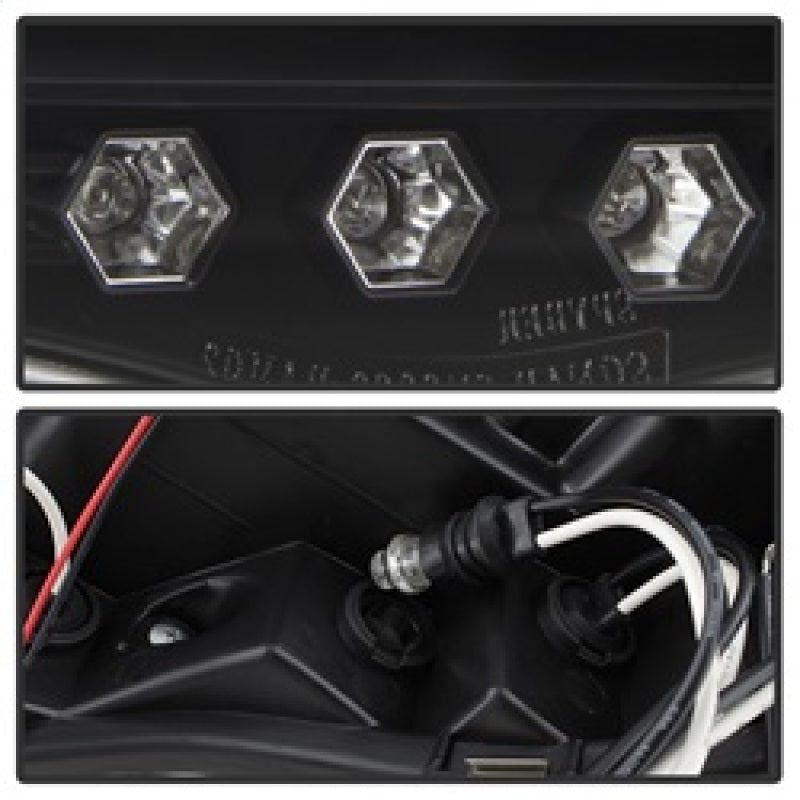 Spyder Dodge Ram 1500 02-05/Ram 2500 03-05 Projector Headlights LED Halo LED Blk PRO-YD-DR02-HL-BK SPYDER Headlights  AXOPROS