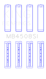 King Acura J30A/J32A/J35A/J35Z Performance Main Bearing Set - Size STD King Engine Bearings Bearings  AXOPROS
