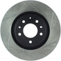 StopTech Power Slot 2003+ Mazda RX8 Slotted Left Front Rotor - SPORT SUSPENSION ONLY Stoptech Brake Rotors - Slotted  AXOPROS