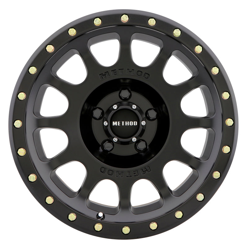 Method MR305 NV 16x8 0mm Offset 5x4.5 83mm CB Matte Black Wheel Method Wheels Wheels - Cast  AXOPROS