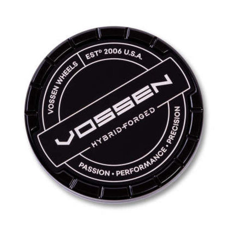 Vossen Billet Sport Cap 1.0 - Large - Hybrid Forged - Gloss Black Vossen Wheel Center Caps  AXOPROS