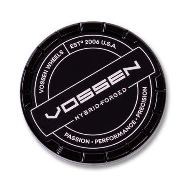 Vossen Billet Sport Cap 1.0 - Large - Hybrid Forged - Gloss Black Vossen Wheel Center Caps  AXOPROS